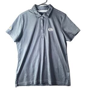 Travis Mathew Mens Shirt Black Golf Polo Short Sleeve Pima Cotton Large